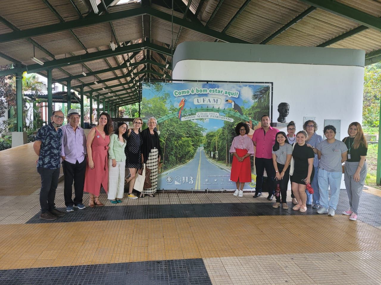 Visita da diretoria à Universidade Federal do Amazonas